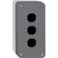 Trykknapkasse XALD03H7, 3 huller, gr - Harmony