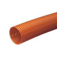 Wavin 92/80 mm PVC-drnrr med 1,5 x 5 mm slids, 30 m, brun - 30 meter