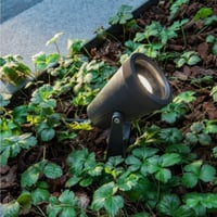 SLV Samrina jordspydlampe, GU10, IP65, sort (mat)
