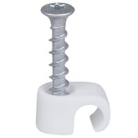 Skrueclips SC-C4, 8-12 mm, Torx 20, hvid (100) - 100 stk