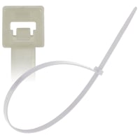 Stan kabelbinder, 4,5x390mm, hvid