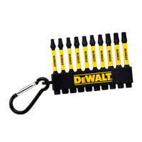 DEWALT bitsst med karabinhage, 50 mm, TX20/TX25/TX30