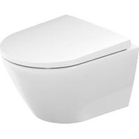 Duravit D-Neo Vgtoilet Compact, 480 mm, Rimless, hvid