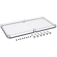 Dksel EKT30-T, 560 x 280 x 30 mm, transparent - Fibox
