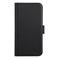 2-i-1-walletcover til iPhone 14 Plus, magnetisk cover, sort
