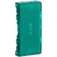 LK FUGA®, Halvmodul LED-lampe til 16A afbryder eller lampeholder, 12-24Vac/dc, ½ modul, grøn Lauritz Knudsen