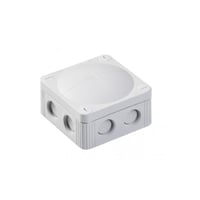 Wiska COMBI 308 membrandåse 85x85x51, Grå, RAL 7035, IP66/IP67, 400 V, 5x4 mm2, 8xM20