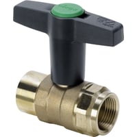 Viega Easytop kuglehane, 3/4″, rdgods, M/M