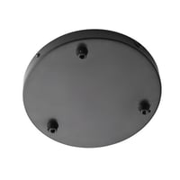 Baldakin K9 sort Mat