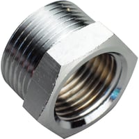 Viega Nippelmuffe 3/4" x 1/2" forkromet rødgods