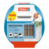 tesa afdkningstape Outdoor, 25 mm x 25 m, bl, 2 pk.