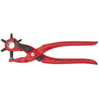 KNIPEX revolverhultang, rd pulvercoatet, 220 mm, 2,0-5,0 mm