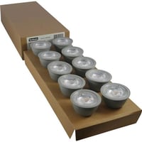 NORDTRONIC LED lyskilde GU10 4,8W, 4000K, 430 lumen, dæmpbr (10 stk. pakke)
