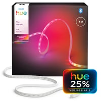 Philips Hue Flux LED strip, Gradient Color & White Ambiance, 1600lm, Zigbee + Bluetooth, 4 meter