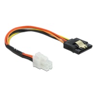 Cable P4 male > SATA 15 pin receptacle 20 cm