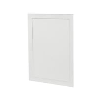 Inspektionslem IPP plast paint-ready, 200x300 mm, hvid