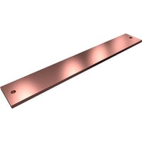 SV PE/PEN skinne E-CU, 80x10 mm - Rittal