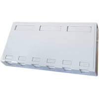 Office boks, 6 port, hvid – EFB Elektronik