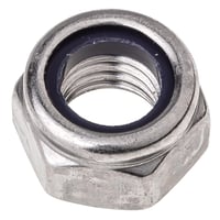 M10 A4 låsemøtrik med voks DIN 985 - (200 stk.)