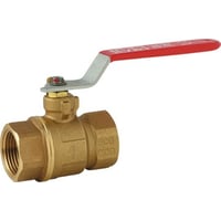 Kugleventil VIR 380 mf/mf rdgods m. greb - 1/2"