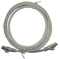 Lan-Com - Cat 6 U/UTP patchkabel med RJ45 stik og hvid yderkappe, 5 meter