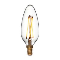 Led kirkekerte, 3,5W, 2200K, E14, klar, dmpbar