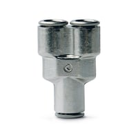 Push-in fitting, lige rr Y-6mm, model 6560, SUPER-RAPID FITTING