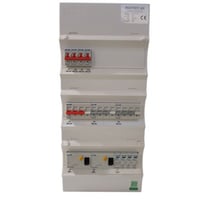 Færdigbygget Gruppetavle UG18 - 2xHPFI 2x4P 3x16A 4x2P 1xTransient