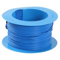 Ledning H07V2-K PVT90 1x2,5, bl S100 - 100 meter