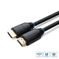 HDMI kabel 8K, 0,5 meter, understtter 2.1, 8K@60Hz, 4K@120Hz, forgyldte stik, kobber