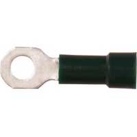 Isoleret ringkabelsko A0832R, 0,25-0,75mm, M3, grn - 100 stk