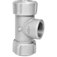 GF GEORG FISCHER Primofit kobling Tee, Galvaniseret 3/4-3/4 Rørgevind