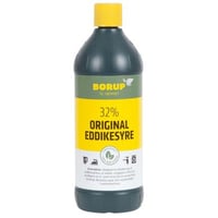 Borup Eddikesyre 32%, flaske a 1 liter