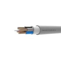 4x10 mm² Installationskabel halogenfri, stikledning, pr. meter