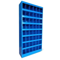 Boltreol med 48 rum og lukket top - BLIKA