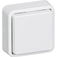 LK Mini Modul - Svagstrmstryk med 1 tryk, 25 x 25 mm, hvid