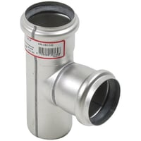 Blcher EuroPipe grenrr, 75/50 mm, 87,5, rustfrit stl