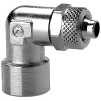 Push on fitting-fixed female elbow, 6/4 tube - 1/4 thread, 1493 6/4-1/4 RAPID FITTING