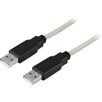 Billede af DELTACO USB 2.0 kabel Type A han - Type A han 0,5m hos WATTOO.DK