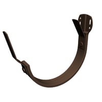 Konsoljern 280mm, 11", halvrund, brun (P 10 nupret) - PREFA