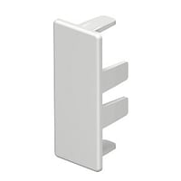 Endestykke WDK HE20050RW, 20x50 mm, perlehvid - WDK