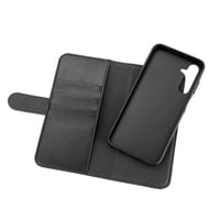 Samsung Galaxy A25 5G PU wallet, aftagelig, sort