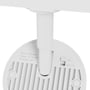 Nærbillede af SpectrumLED Bluetooth højttalerens bundplade, viser kontakter for 'Host' og 'Sub Unit' og specifikationer.