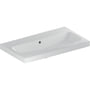 Geberit iCon Light håndvask, 750 mm x 420 mm, overløb, KeraTect
