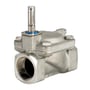Danfoss EV220BW magnetventil med G 1.1/2" indvendig gevind i rustfrit stål, designet til drikkevand og normalt åben funktion.