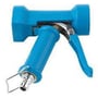 Nito 3003 Heavy-Duty spulepistol i blå med kromdetaljer, 1/2" tilslutning og 25 l/min flowkapacitet.