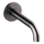 Damixa karudløb til vægmontering, 180mm fremspring med børstet grafitgrå finish.