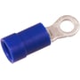Elpress A2537R ringkabelsko til 1,5-2,5 mm² ledere med blå isolering, set skråt fra siden.