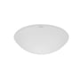 Steinel-reserveglasskærm til RS 16 og RS LED A1 set forfra, med en bred oval form og diskret logo øverst.
