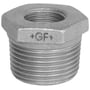 Galvaniseret nippelmuffe - 4" x 3"